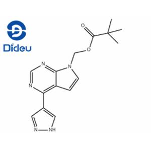 [4-(1H-Pyrazol-4-yl)-7H-pyrrolo[2,3-d]pyrimidin-7-yl]methyl pivalate