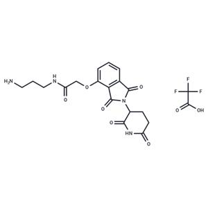 Thalidomide-O-amido-C3-NH2 TFA