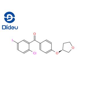 (2-Chloro-5-iodophenyl)[4-[[(3S)-tetrahydro-3-furanyl]oxy]phenyl]methanone