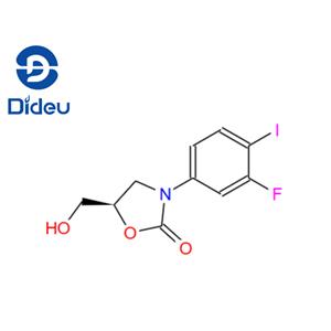 (R)-3-(3-fluoro-4-iodophenyl)-5-(hydroxymethyl)oxazolidin-2-one