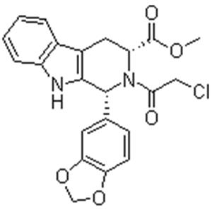 (1R,3R)- methyl -1,2,3,4-tetrahydro-1-(3,4- methylenedioxyphenyl)-9H-pyrido [3,4-B]indole-3-carboxylate