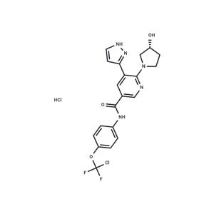 Asciminib hydrochloride