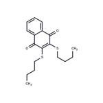 2,3-BIS(N-BUTYLTHIO)-1,4-NAPHTHALENEDION pictures