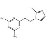 2,4-DIAMINO-6-[2-(2-METHYL-1-IMIDAZOLYL)ETHYL]-1,3,5-TRIAZINE pictures