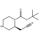 tert-butyl (2S)-2-(cyanomethyl)piperazine-1-carboxylate pictures