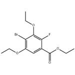 Benzoic acid, 4-bromo-3,5-diethoxy-2-fluoro-, ethyl ester pictures