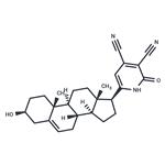 6-[(3S,8S,9S,10R,13S,14S,17S)-3-hydroxy-10,13-dimethyl-2,3,4,7,8,9,11,12,14,15,16,17-dodecahydro-1H-cyclopenta[a]phenanthren-17-yl]-2-oxo-1H-pyridine-3,4-dicarbonitrile pictures