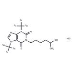 1-(5-hydroxyhexyl)-3,7-dimethylxanthine-d6 pictures