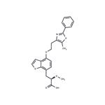 Benzo[b]thiophene-7-propanoic acid, α-methoxy-4-[2-(5-methyl-2-phenyl-4-oxazolyl)ethoxy]-, (αR)- pictures