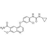 4-[3-Chloro-4-(cyclopropylaminocarbonyl)aminophenoxy]-7-methoxy-6-quinolinecarboxamide pictures