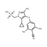 Benzonitrile, 4-[[5-cyclopropyl-3-methyl-1-[(methylsulfonyl)methyl]-1H-pyrazol-4-yl]oxy]-2,6-dimethyl- pictures