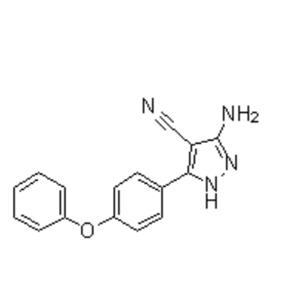 3-Amino-4-cyano-5-(4-phenoxyphenyl)pyrazole