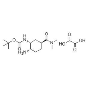 tert-Butyl [(1R,2S,5S)-2-amino-5-[(dimethylamino)carbonyl]cyclohexyl]carbamate oxalate