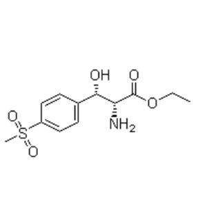 D-threo-beta-Methylsulfonylphenylserine ethyl ester