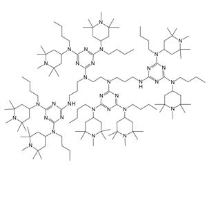 N,N',N'',N'''-Tetrakis(4,6-bis(butyl-(N-methyl-2,2,6,6-tetramethylpiperidin -4-yl)amino)triazin-2-yl)-4,7-diazadecane-1,10-diamine