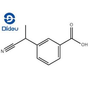 m-(1-Cyanoethyl)benzoic acid