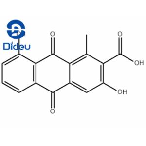 2-Anthracenecarboxylic acid, 9,10-dihydro-3,8-dihydroxy-1-methyl-9,10-dioxo-