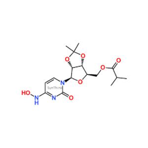 ((3aR,4R,6R,6aR)-6-((E)-4-(hydroxyimino)-2-oxo-3,4-dihydropyrimidin-1(2H)-yl)-2,2-dimethyltetrahydrofuro[3,4-d][1,3]dioxol-4-yl)methyl isobutyrate