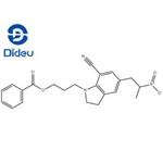 1-[3-(Benzoyloxy)propyl]-2,3-dihydro-5-(2-nitropropyl)-1H-indole-7-carbonitrile pictures