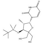 1-[2-Deoxy-3-O-[(1,1-dimethylethyl)dimethylsilyl]-2-fluoro-4-C-(hydroxymethyl)-β-D-threo-pentofuranosyl]-2,4(1H,3H)-pyrimidinedione pictures