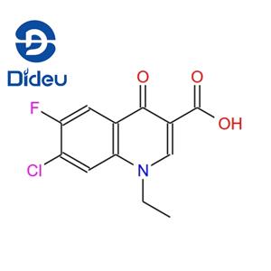 1-ETHYL-7-CHLORO-6-FLUORO-1,4-DIHYDRO-4-OXOQUINOLINE-3-CARBOXYLIC ACID