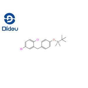 (4-(5-bromo-2-chlorobenzyl)phenoxy)(tert-butyl)dimethylsilane