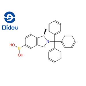 (R)-(1-methyl-2-tritylisoindolin-5-yl)boronic acid