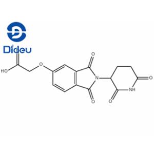 Acetic acid, 2-[[2-(2,6-dioxo-3-piperidinyl)-2,3-dihydro-1,3-dioxo-1H-isoindol-5-yl]oxy]-