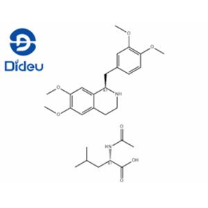 R-Tetrahydropapaverine N-acetyl-L-leucinate