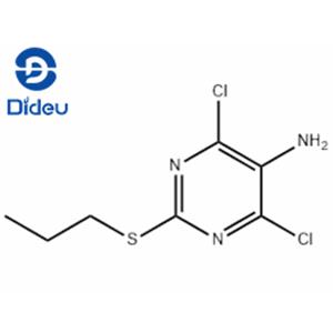 4,6-dichloro-2-propylthiopyrimidine-5-amine