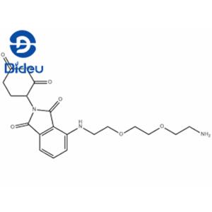 4-((2-(2-(2-aminoethoxy)ethoxy)ethyl)amino)-2-(2,6-dioxopiperidin-3-yl)isoindoline-1,3-dione