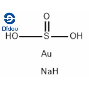 Gold(I) trisodium disulphite