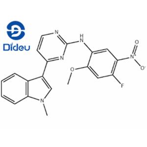 N-(4-fluoro-2-Methoxy-5-nitrophenyl)-4-(1-Methylindol-3-yl)pyriMidin-2-aMine