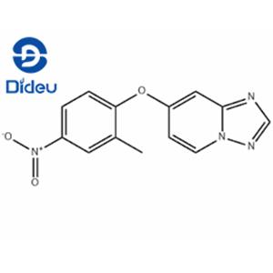 [1,2,4]Triazolo[1,5-a]pyridine, 7-(2-methyl-4-nitrophenoxy)-