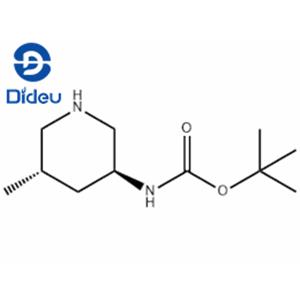 Carbamic acid, N-[(3S,5S)-5-methyl-3-piperidinyl]-, 1,1-dimethylethyl ester