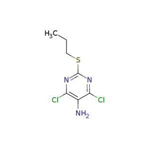 5-Amino-4,6-dichloro-2-(propylthio)pyrimidine