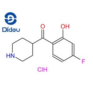 (4-fluoro-2-hydroxyphenyl)-4-piperidinyl-Methanone, hydrochloride (1:1)