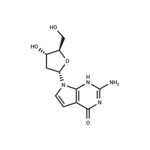 7-Deaza-2'-deoxyguanosine; ?2-Amino-7-(2-deoxy-b-D-ribofuranosyl)-7H-pyrrolo[2,3-d]pyrimidin-4(3H)-one