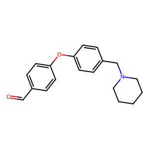 4-(4-[(piperidin-1-yl)methyl]phenoxy)benzaldehyde