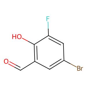 5-bromo-3-fluoro-2-hydroxybenzaldehyde
