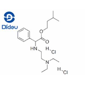 isopentyl alpha-(2-diethylaminoethylamino)phenylacetate dihydrochloride