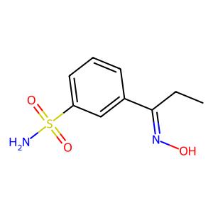 (E)-3-(1-(hydroxyimino)propyl)benzenesulfonamide