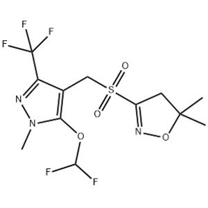 3-({[5-(difluoromethoxy)-1-methyl-3-(trifluoromethyl)-1H-pyrazol-4-yl]methyl}sulfonyl)-5,5-dimethyl-4,5-dihydro-1,2-oxazole