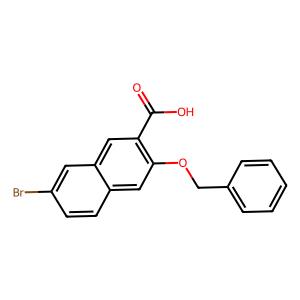 3-(benzyloxy)-7-bromonaphthalene-2-carboxylic acid