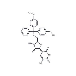 5'-O-(4,4'-Dimethoxytrityl)-2'-deoxy-2'-fluoro-5-methyl-b-D-arabinouridine