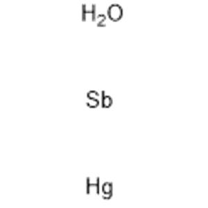 Antimony mercury oxide (Sb2Hg2O7)