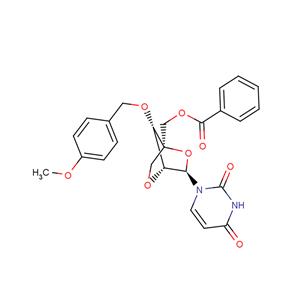 5'-O-Benzoyl-3'-O-(4-methoxybenzoyl)-2'-O,4'-C-methyleneuridine