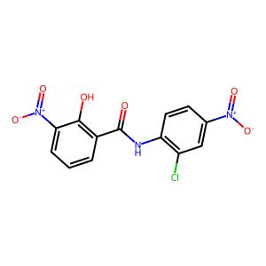 N-(2-chloro-4-nitrophenyl)-2-hydroxy-3-nitrobenzamide