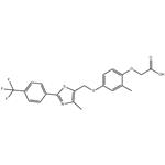 317318-70-0 2-(4-((2-(4-(Trifluoromethyl)phenyl)-5-methylthiazol-4-yl)methylthio)-2-methylphenoxy)acetic acid