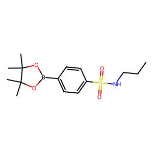 N-propyl-4-(tetramethyl-1,3,2-dioxaborolan-2-yl)benzene-1-sulfonamide